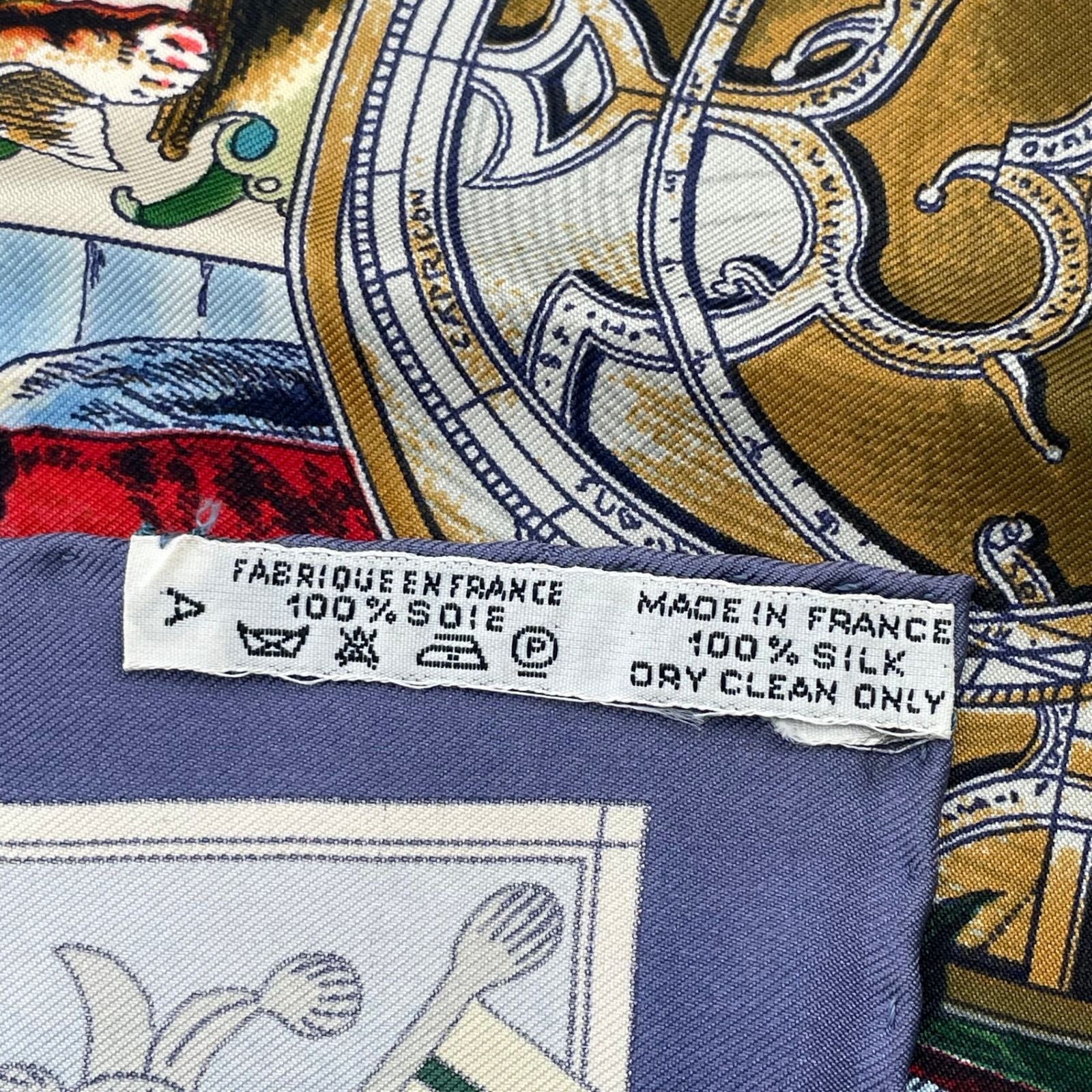 Hermes Carre 90 Scarf les Ameriques Americas Columbus Silk Multicolor — view 6