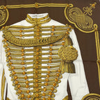 Hermes Carre 90 Brandebourgs Scarf Silk — view 3