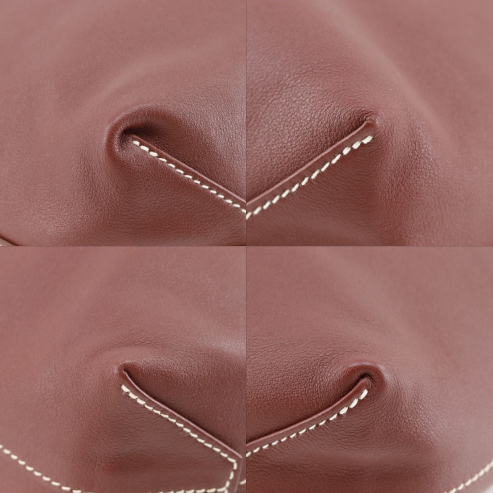 Hermes Double Sens 26 Reversible Voile Swift Red Pink JO Tote — view 4