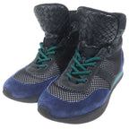 Bottega Veneta Mountain Trekking High Cut Boots Black Blue — view 2