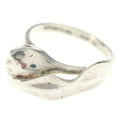 Tiffany & Co Tulip Ring 925 Sterling Silver