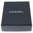 Chanel CC Logo Pearl Pin Badge Brooch White Gold — view 6