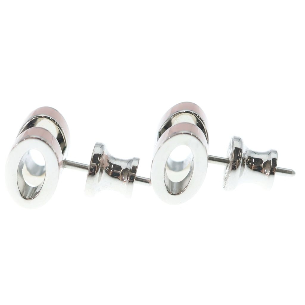 Hermes Pop Mini Earrings Silver Pink — view 3