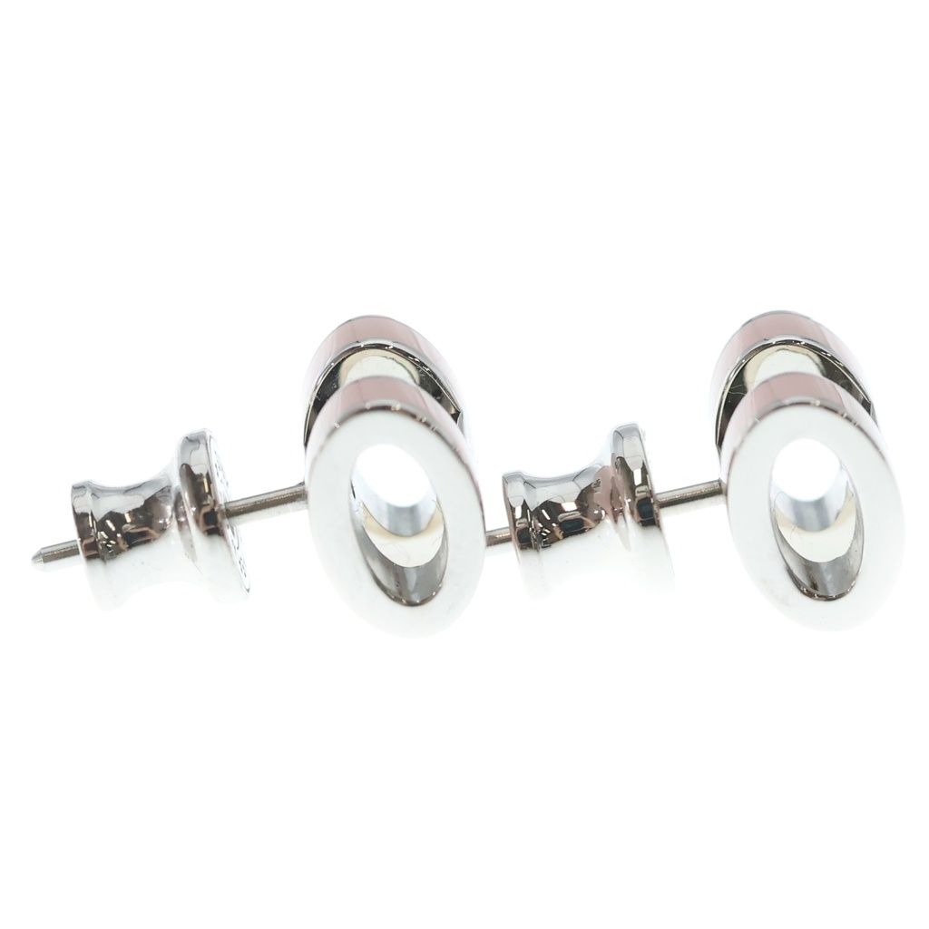 Hermes Pop Mini Earrings Silver Pink — view 4