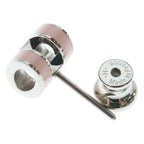 Hermes Pop Mini Earrings Silver Pink — view 5