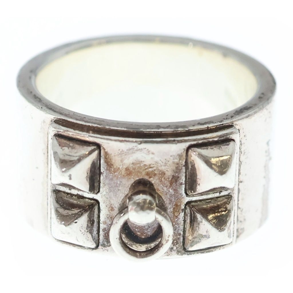 Hermes Collier de Chien Ring Silver — view 4