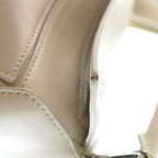 Loewe Puzzle Small 2-Way Shoulder Bag White Leather Silver — view 6