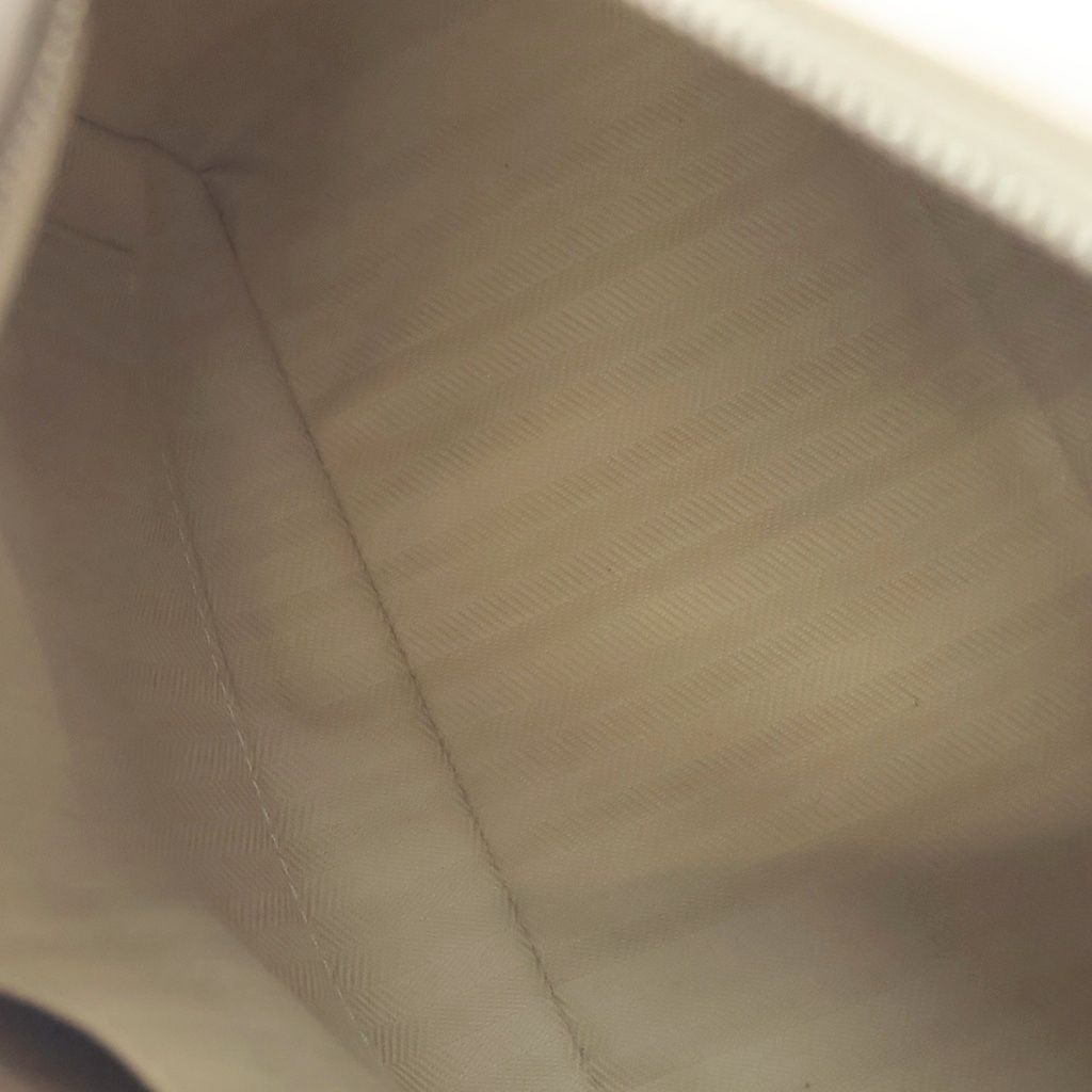Loewe Puzzle Small 2-Way Shoulder Bag White Leather Silver — view 5