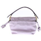 Fendi Mamma Bucket Nappa Leather Mini Shoulder Bag Light Purple Gold — view 2