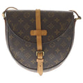 Louis Vuitton Monogram Cite GM Shoulder Bag Brown