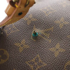 Louis Vuitton Monogram Cite GM Shoulder Bag Brown — view 6
