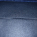 Dior Toujour Denim Leather Tote Gold Blue — view 5