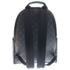 Louis Vuitton Monogram Eclipse Discovery PM Backpack Black Green — view 2