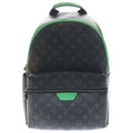 Louis Vuitton Monogram Eclipse Discovery PM Backpack Black Green