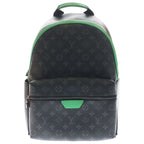 Louis Vuitton Monogram Eclipse Discovery PM Backpack Black Green