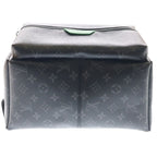 Louis Vuitton Monogram Eclipse Discovery PM Backpack Black Green — view 4