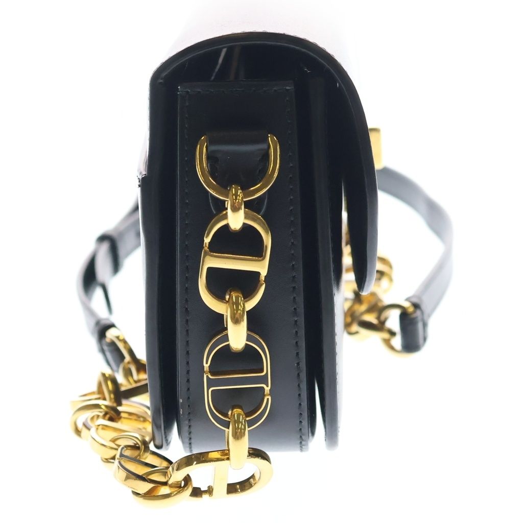 Dior Montane Avenue Shoulder Bag Calfskin Gold Black — view 3