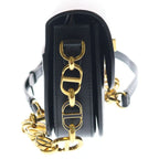Dior Montane Avenue Shoulder Bag Calfskin Gold Black — view 3
