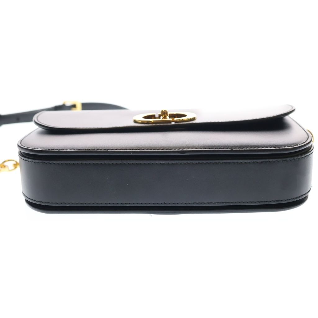 Dior Montane Avenue Shoulder Bag Calfskin Gold Black — view 4