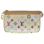 Louis Vuitton LV Takashi Murakami Monogram Multicolor Pochette 2-Way Shoulder