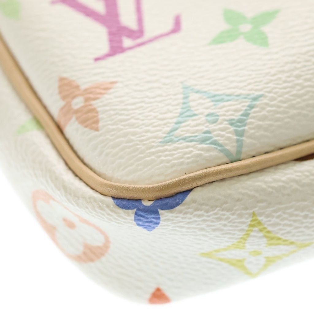 Louis Vuitton LV Takashi Murakami Monogram Multicolor Pochette 2-Way Shoulder — view 6