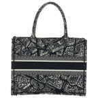 Dior Book Tote Black Canvas — view 2