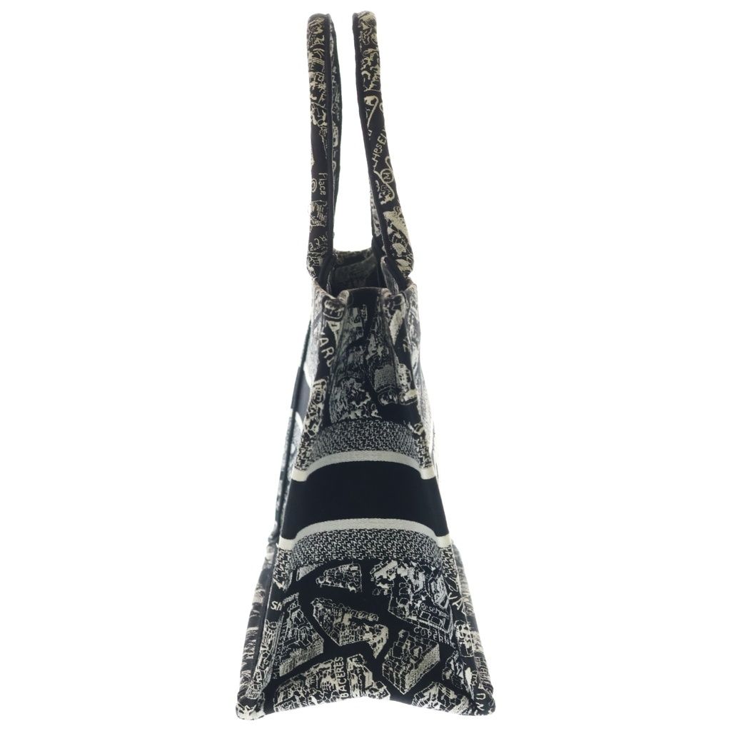 Dior Book Tote Black Canvas — view 3