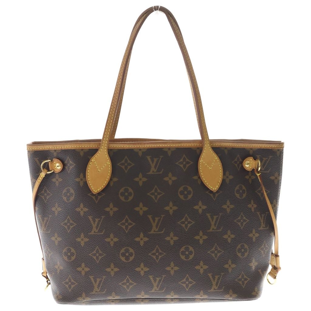 Louis Vuitton Monogram Neverfull PM Canvas Tote Brown