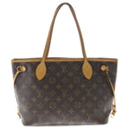 Louis Vuitton Monogram Neverfull PM Canvas Tote Brown