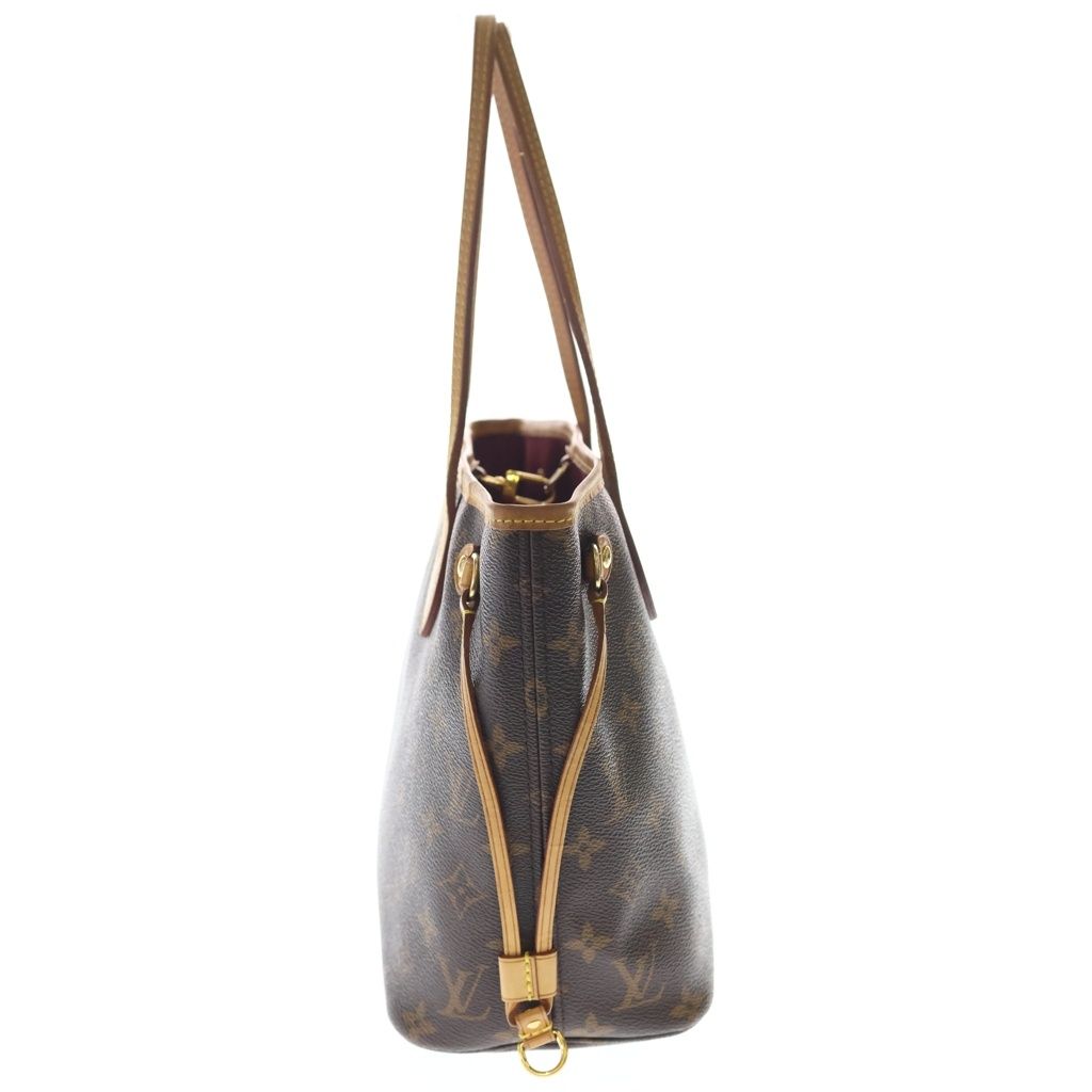 Louis Vuitton Monogram Neverfull PM Canvas Tote Brown — view 3