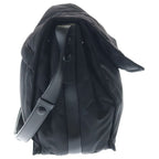Prada Re-Nylon Large Padded Leather Nylon Shoulder Bag Black — view 3