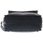 Prada Re-Nylon Large Padded Leather Nylon Shoulder Bag Black — view 4
