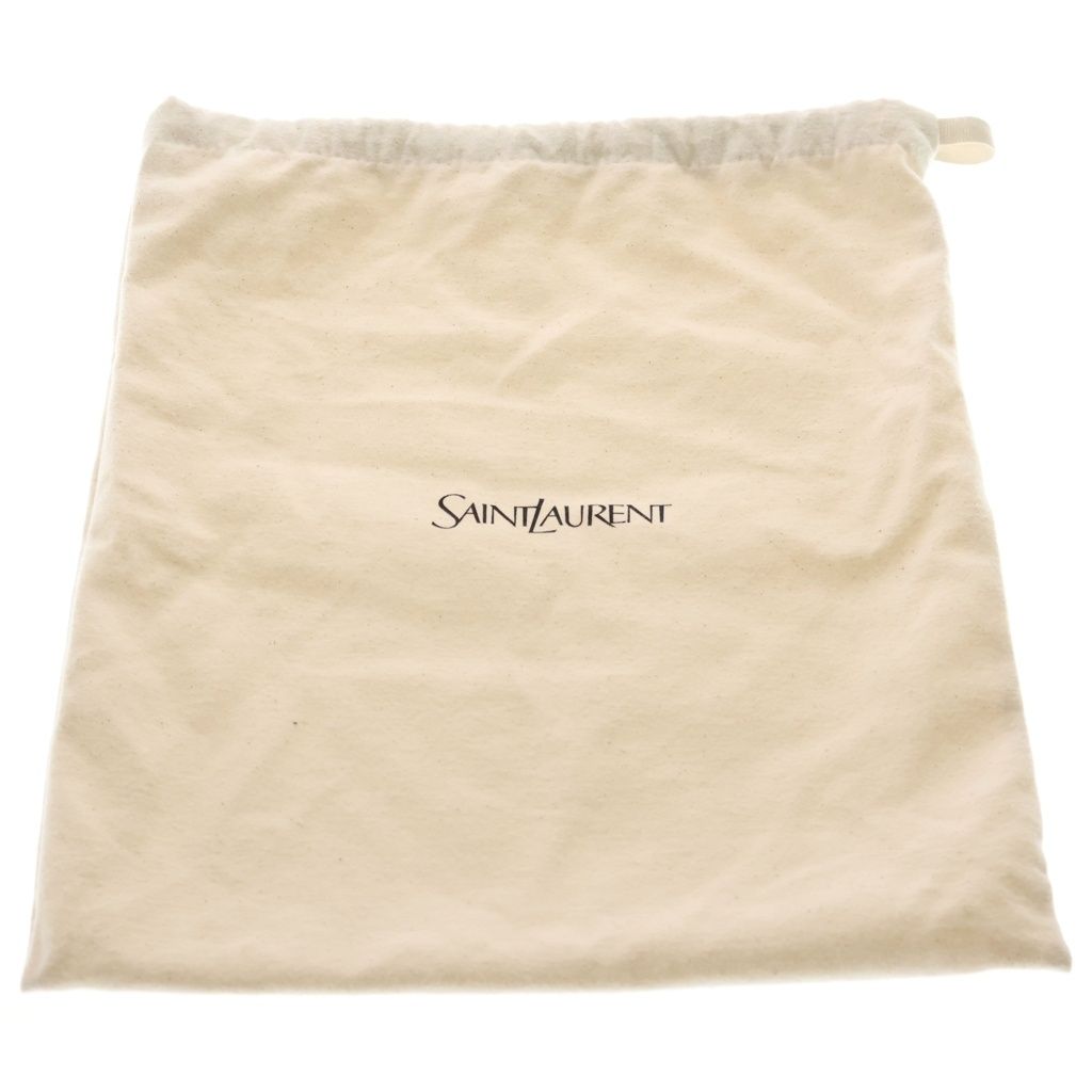 Saint Laurent Paris Jamie Cassandra Logo Lambskin Leather Chain Tote Gold Ivory — view 7
