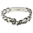 Louis Vuitton Monogram Chain Bracelet Silver Metal — view 2
