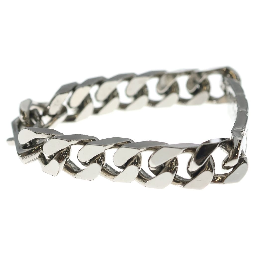 Louis Vuitton Monogram Chain Bracelet Silver Metal — view 3