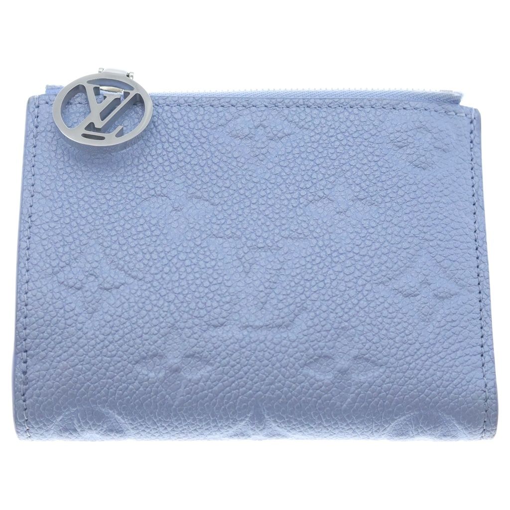 Louis Vuitton Monogram Empreinte Portefeuille Lisa Compact Wallet Trifold Coin