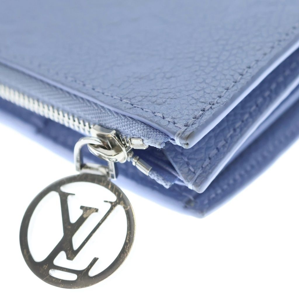 Louis Vuitton Monogram Empreinte Portefeuille Lisa Compact Wallet Trifold Coin — view 5