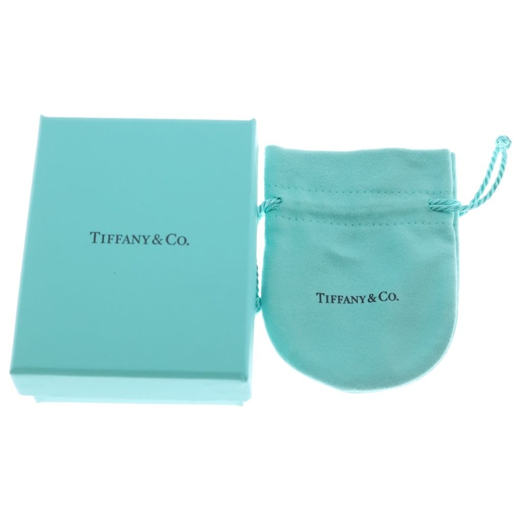 Tiffany & Co Logo Hoop Earrings Silver — view 6