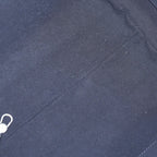 Chanel Deauville Canvas Logo Embroidery Tote Black Leather Silver — view 5