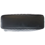 Saint Laurent Paris ES Giant Boston Bag 2-Way Black Leather Gold — view 4