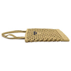 Prada Raffia Tote Khaki — view 3