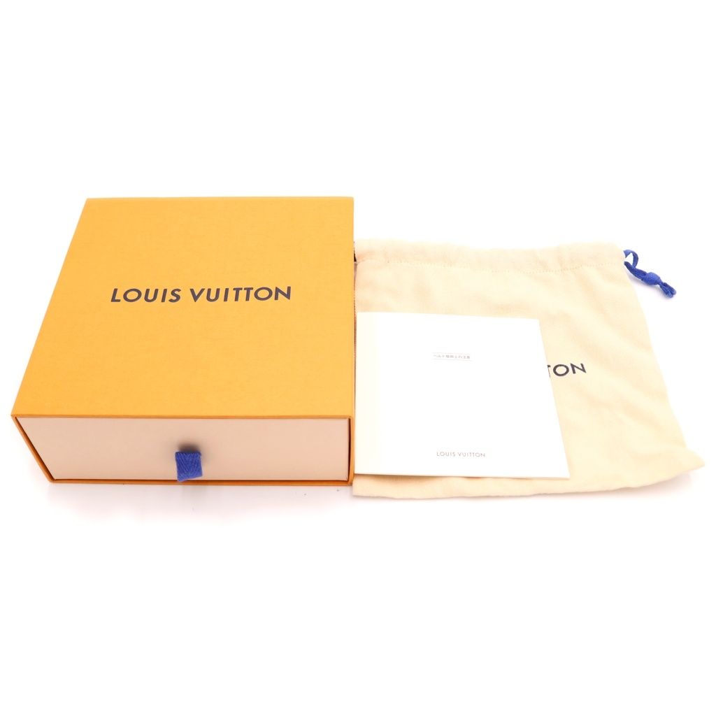 Louis Vuitton Ceinture LV Initial Monogram Lambskin Belt Navy — view 6