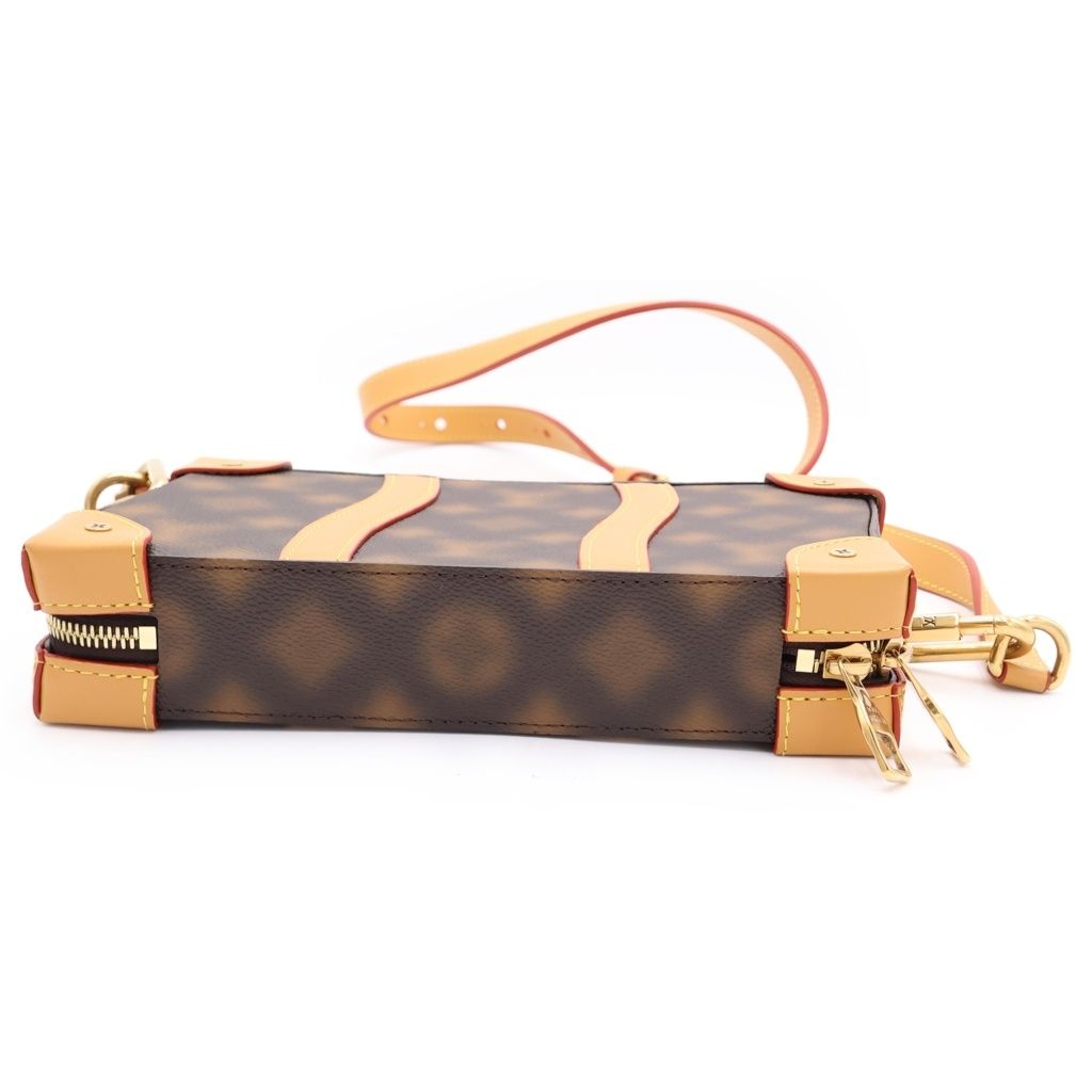 Louis Vuitton This Is Knot Monogram Soft Trunk Leather Shoulder Bag Brown — view 4