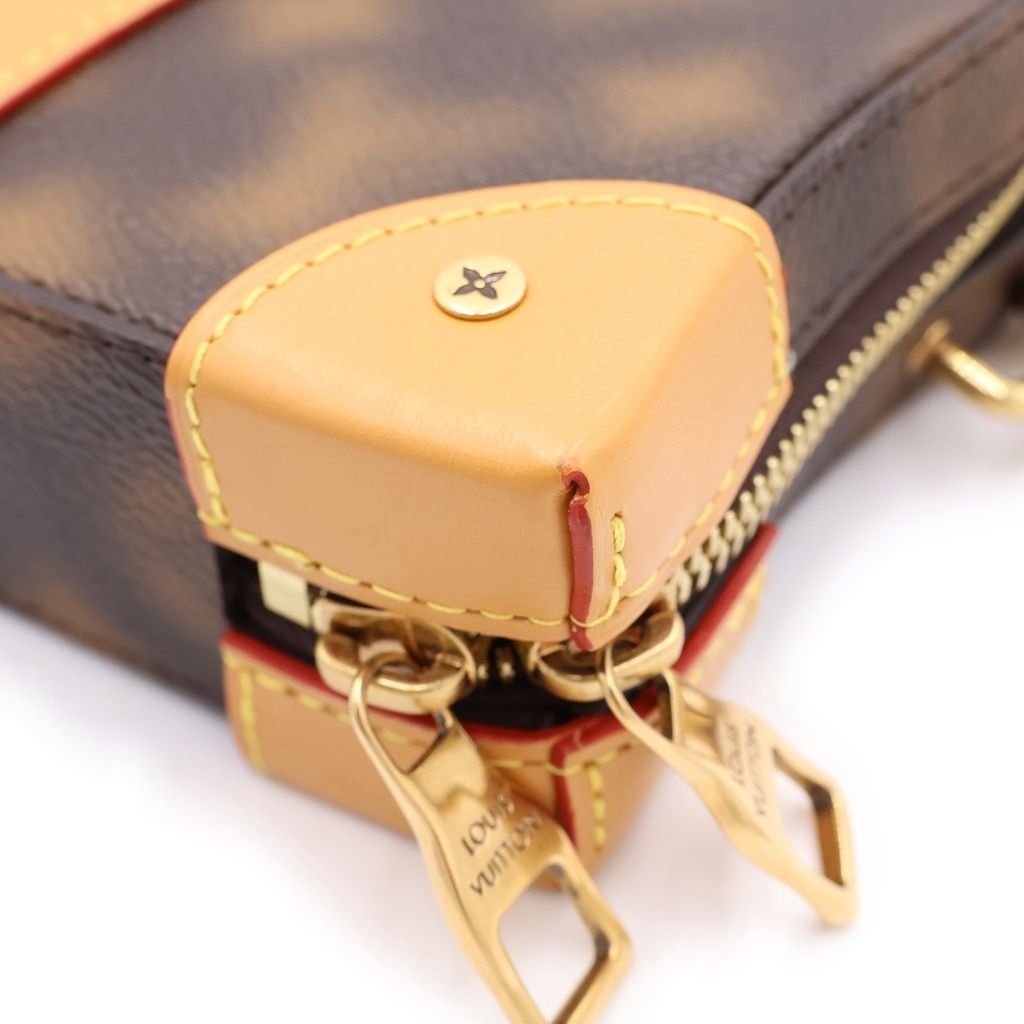 Louis Vuitton This Is Knot Monogram Soft Trunk Leather Shoulder Bag Brown — view 6