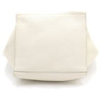 Celine Big Shoulder Bag White Leather Silver — view 4