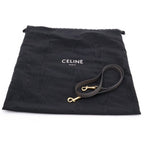 Celine Belt Bag 2-Way Gray Leather Gold — view 7