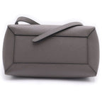 Celine Belt Bag 2-Way Gray Leather Gold — view 4