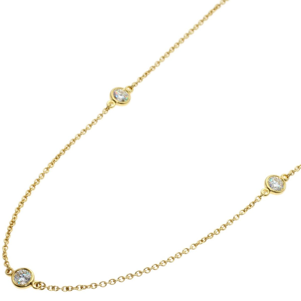 Tiffany & Co by the Yard Diamond Necklace 18k Yellow Gold