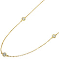 Tiffany & Co by the Yard Diamond Necklace 18k Yellow Gold