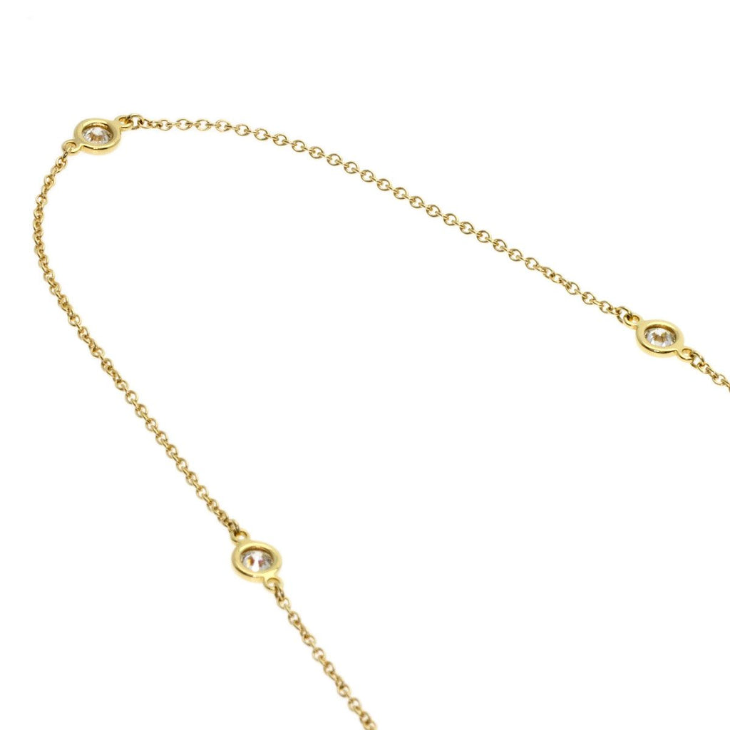 Tiffany & Co by the Yard Diamond Necklace 18k Yellow Gold — view 3